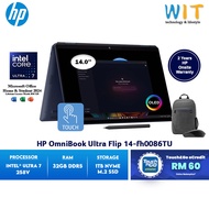HP OmniBook Ultra Flip 14-fh0086TU (Intel Core Ultra 7 258V/32GB RAM/1TB SSD/14" 2.8K Touch OLED/Off
