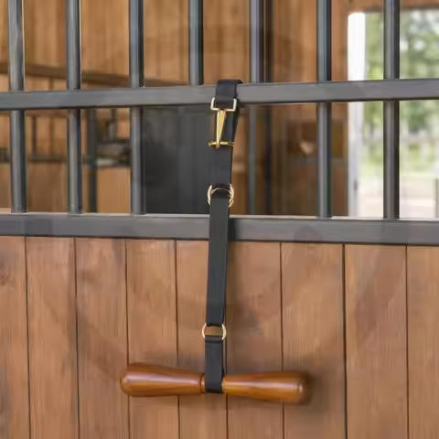 Portable T-Shaped Saddle Rack with T Bar Support Strap Saddle T Hanger Wall Mount Horse Tack Rack fo