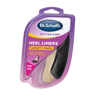 Dr Scholl's Stylish Step Heel Liners 3 Pack