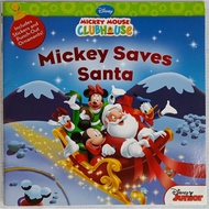 Disney MICKEY MOUSE CLUBHOUSE Mickey Saves Santa Sticker Book