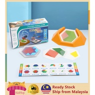 Colour Code Puzzle Games 100 Challenges Educational Tangram Jigsaw Matching Board Puzzle Breakthroug
