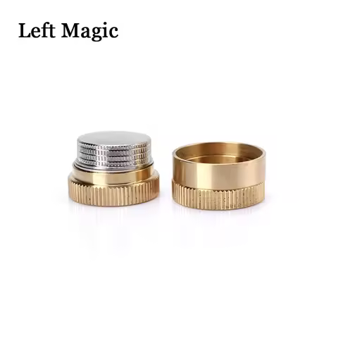 Copper Dynamic Coins (10 Pence Version) Magic Tricks Money Fly Coin Fly Plating Magic Props Close Up