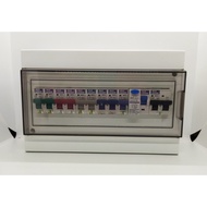 (9 MCB) MAXGUARD DB 13 Way 40A Complete Set With 40A MCB Main switch