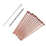 Highly Recommended- <br>14Pcs Copper Nails Kit to Killing Trees3.5 Inch Pure Copper Nails BulkStump 