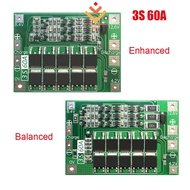 3S 12.6V 60A Li-ion Lithium Battery Charger Protection Board BMS PCM 18650 Module for Drill Motor En