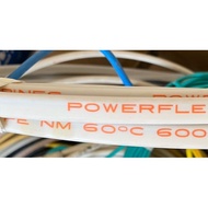 Powerflex or omega pdx wire lumex duplex flat solid copper 14 12 10 not philflex royu phelp dodge