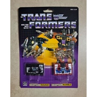 TRANSFORMERS G1 RAVAGE & RUMBLE US SELLER RARE DECEPTICON SOUNDWAVE CASSETTES