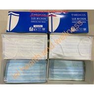 Medicos Sensopro Sub micron 3 ply Surgical Face Mask