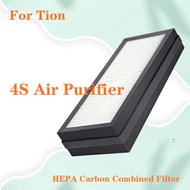 Custom Filter Air Purifier Filter Replacement HEPA and Carbon Sheet for Tion 4S Air Purifier