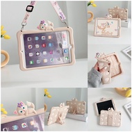 For Samsung Galaxy Tab A 8.0" 2019 SM-T290 T295 T297 Kids Tablet Cute Cartoon LinaBell Silicone Shockproof Stand Case Cover With Strap