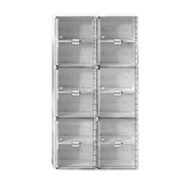 กล่องใส่รองเท้า 2 แถว 6 ชั้น Visby KASSA HOME รุ่น S2-S12-D6(C) ขนาด 53 x 34 x 99 ซม.