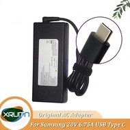 Original For SAMSUNG A21-135P1A A20-135P1A 20V 6.75A 135W Type C USB-C AC Adapter PD-135ABH Laptop P