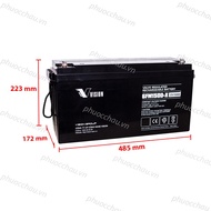 Ắc quy bộ lưu điện ắc quy Vision 6FM150MV-X/6FM150D-X (12V-150AH) ắc quy viễn thông