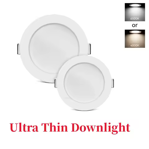 Recessed LED Downlight Ultra Thin White LED Ceiling Lamp 7W 20W 12W LED Spot Light Lighting For Livi
