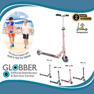 Globber Flow Element Lights 2-Wheels Foldable Kick Scooter (For Ages 5+ to Teens)