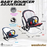 NEW BORN BABY ADJUSTABLE  BOUNCER WITH TOYS FOR 0-24 MONTHS