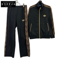 Adidas W39303 豹紋運動外套組 Animal M [二手]