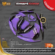 HLD-NVX V2 COVERSET AEROX TITAN PURPLE LAVENDER 2025 HLD