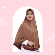 Jilbab JAMILAH | L 95 Plui Bisban ORI JAMILAH hijab Syar'i Instan Size