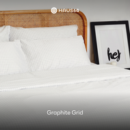 Haus64 ชุดผ้าปูที่นอน 5 ฟุต เซ็ต ABCD ผ้าปูคอตตอน100% ทอ 800 เส้นด้าย