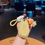 Geely EX2 2025 Car Key Cover, Shockproof Silicone Material, Bright Color, Equipped with Wristband J3