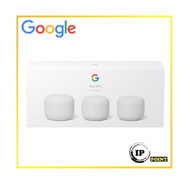 Nest Wi-Fi AC2200 Mesh 路由器套裝 (1 Router + 2 Points) 白色 [平行貨品]│Mesh Wi-Fi、智能家居、Google Assistant