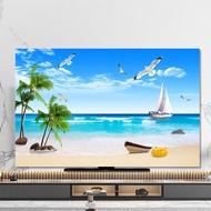 TV Cover, Premium TV Display Protector, Dust Cover Cloth Compatible with 32-85in Flat Curved Screens