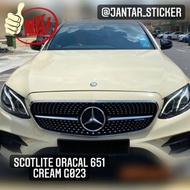 stiker oracal 651 cream beige grey abu abu monyet scotli gnxwvq 1765tr