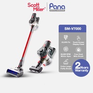 Scott Miller Cordless Vacuum Cleaner SM-V7000 22000Pa with Dust Mite Brush Attachment