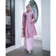 New Latest ZZ Sequin Kurung Kebaya - Modern Baju Kurung Kebaya - Modern Kebaya - Kurung Songket Keba