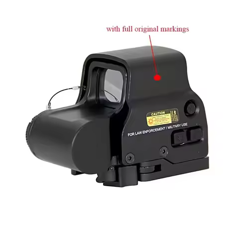 Tactical 558 G43 G33 Holographic Collimator Sight Red Green Dot Sight 3X Magnifier Quick Detachable 