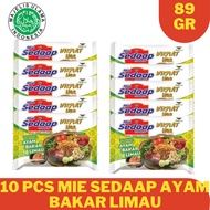 Promo Bundling 10pcs Mie Sedaap / Sedap Goreng Rasa Ayam Bakar Limau