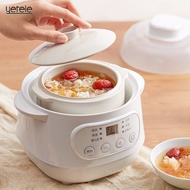 Ceramic Mini Rice Cooker Non Stick Multi Cooker With Steamer Multi Function Breakfast Egg Boiler