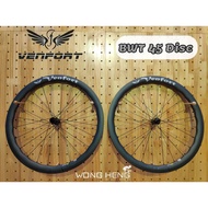 Venfort BWT 45mm Disc Brake Road Bike Carbon Wheelset「Disc Brake - Clincher」