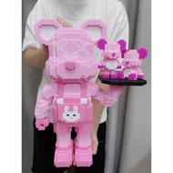 [Buy 1 Get 2] lego bearbrick bear puzzle toy 50cm tray - Large size bearbrick bear model