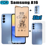 3 IN 1Samsung Galaxy A16 5GTempered Glass Matte Gaming Screen Protector for Samsung A16 5G Ceramic M