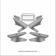 JFJIFENGQISHI | ฟิล์มกันรอย Yamaha XMAX300 TPU กันน้ำ สติกเกอร์