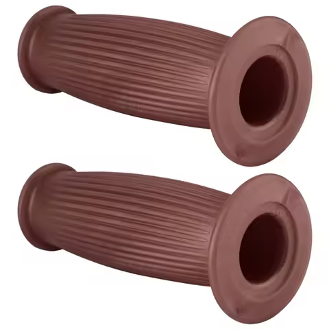 Handle Grip Handlebar Grips Motorcycle Handle Grip Pair of 1inch 25/28mm Universal Motorcycle Vintag