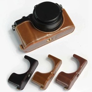 PU Leather Base Case Fit for Panasonic LUMIX DC-LX100M2 LX100 M2 LX100II Camera