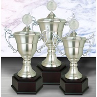 WS6096 Exclusive White Silver Trophy | WS6096 Piala Pusingan Eksklusif