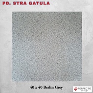 Keramik Perfecto 40 x Berlin Grey Tile Ubin Lantai Permukaan Kasar