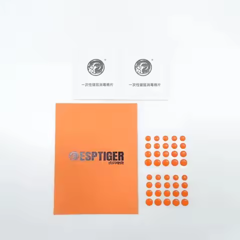 40pcs/set Esports Tiger Universal DIY Dots Mouse Skates Mouse Feet Rouge Version 2.5D Arc Edge for G