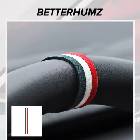 For Audi A3 8Y S3 8U A4 B8 B9 Q7 4L A5 A6 C7 Made of Alcantara Steering Wheel Top Centre Marker Stic