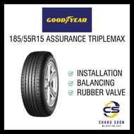 [Installation Provided] 185/55R15 Goodyear Assurance Triplemax Tyre Penang