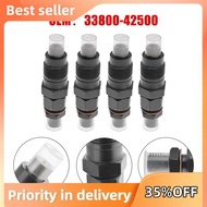 4 PCS 33800-42500 Car Oil Injector Nozzles Car Accessories As Shown Metal for  GALLOPER II H-1/STARE