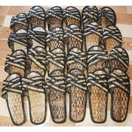 ABACA SLIPPER (FOR BOYS) BLACK COLOR NATIVE TSINELAS