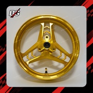 Ev Yadea/Lion/Kruz/Zeeho All Star 12-inch Sport Rim 2.5j Electroplated(Modified) EV Bike YADEA/ZEEHO