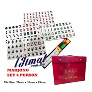 MJ4 Mahjong Full Set 4 Players 4人麻将 4 Players Mahjong