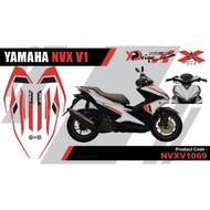 AEROX V1 NVX V1 BODY STICKER CUSTOM ULTARMAN 069