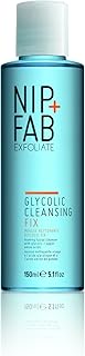 Nip + Fab Glycolic Acid Fix Foaming Cleanser for Face with Olive Oil, Exfoliating Resurfacing AHA Facial Cleansing Foam Wash for Exfoliation Even Tone Brighten Skin, Fine Lines and Wrinkles